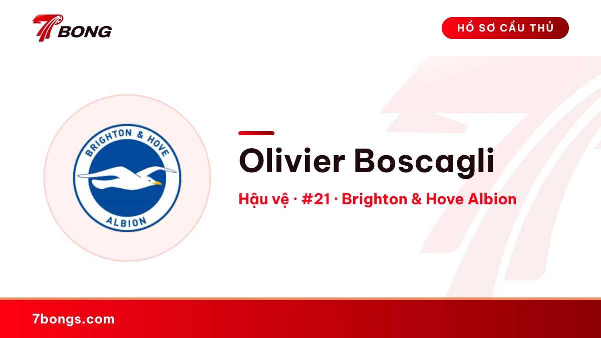 Olivier Boscagli — Brighton & Hove Albion