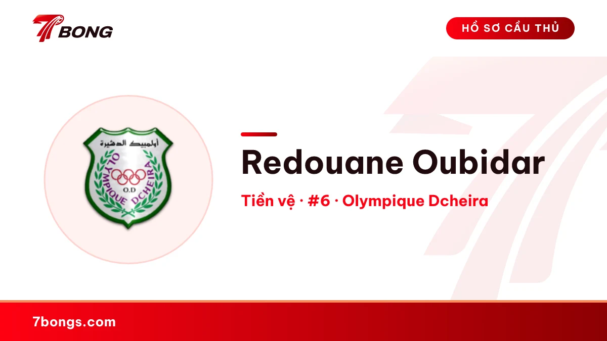 Redouane Oubidar — Olympique Dcheira