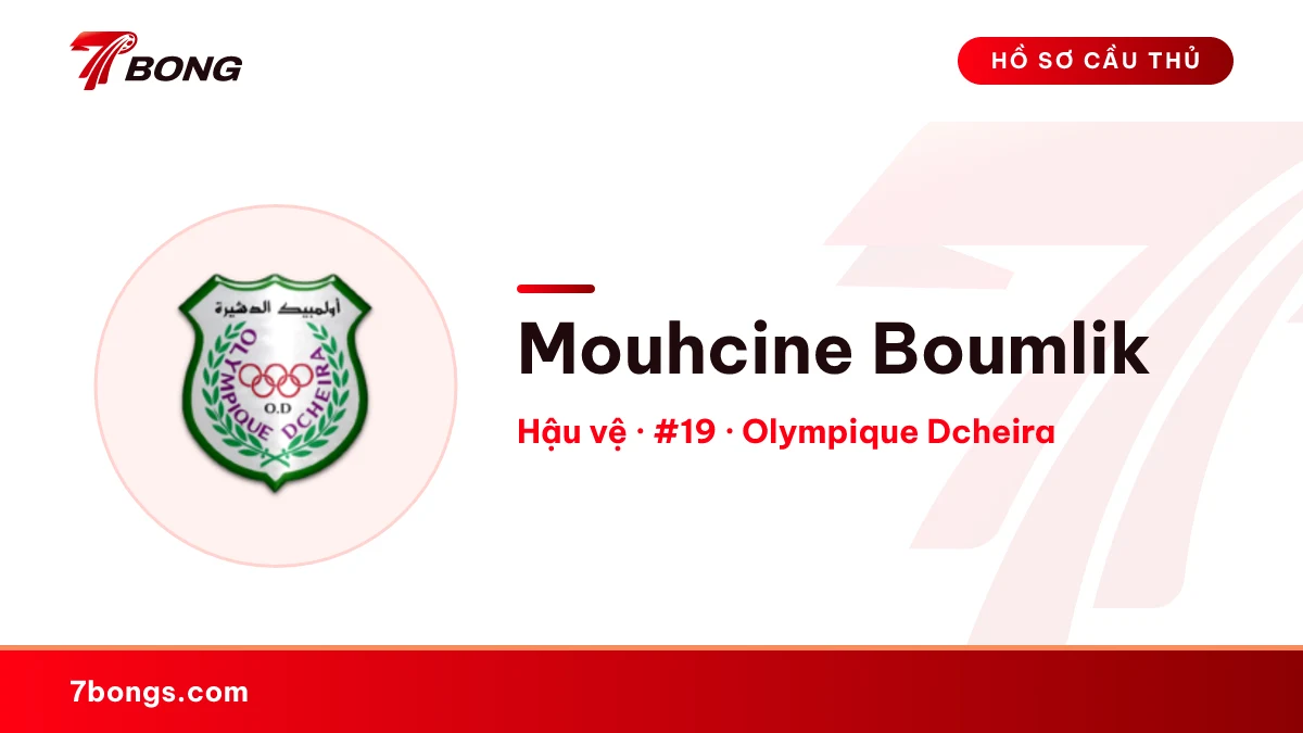 Mouhcine Boumlik — Olympique Dcheira