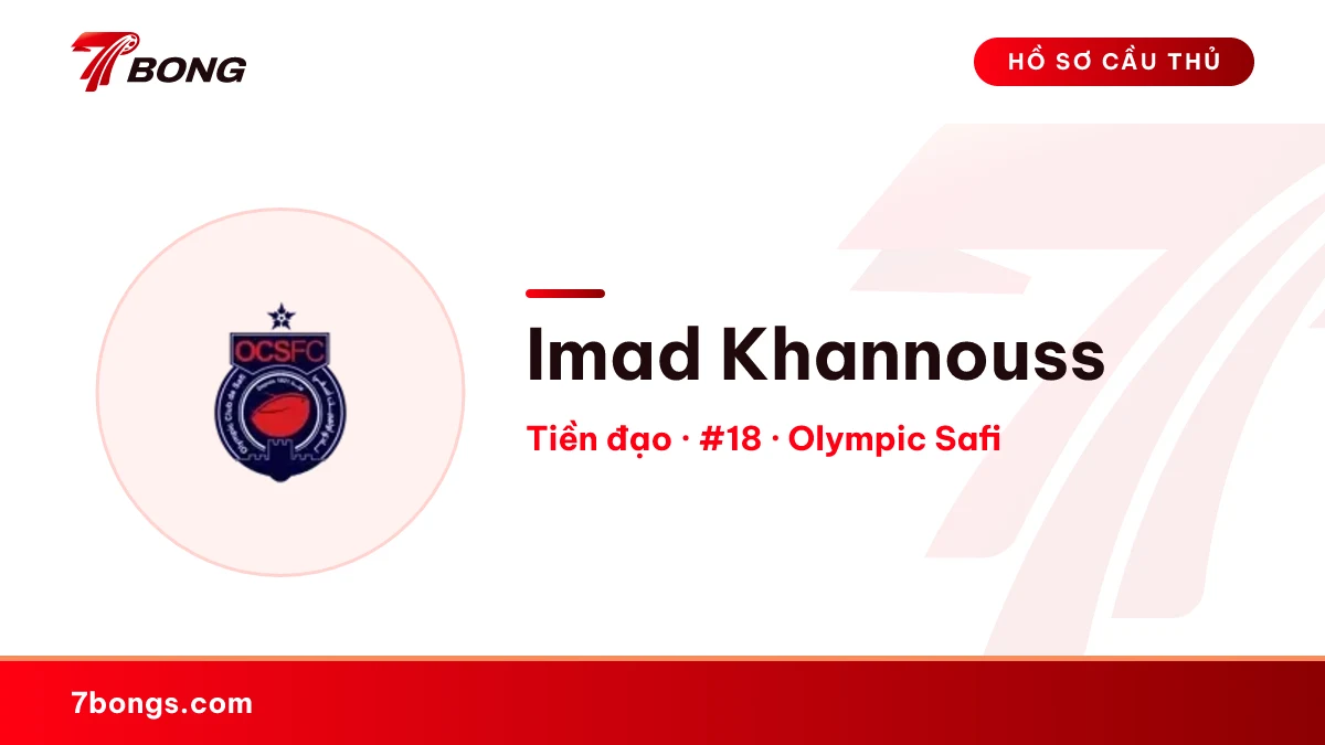 Imad Khannouss — Olympic Safi