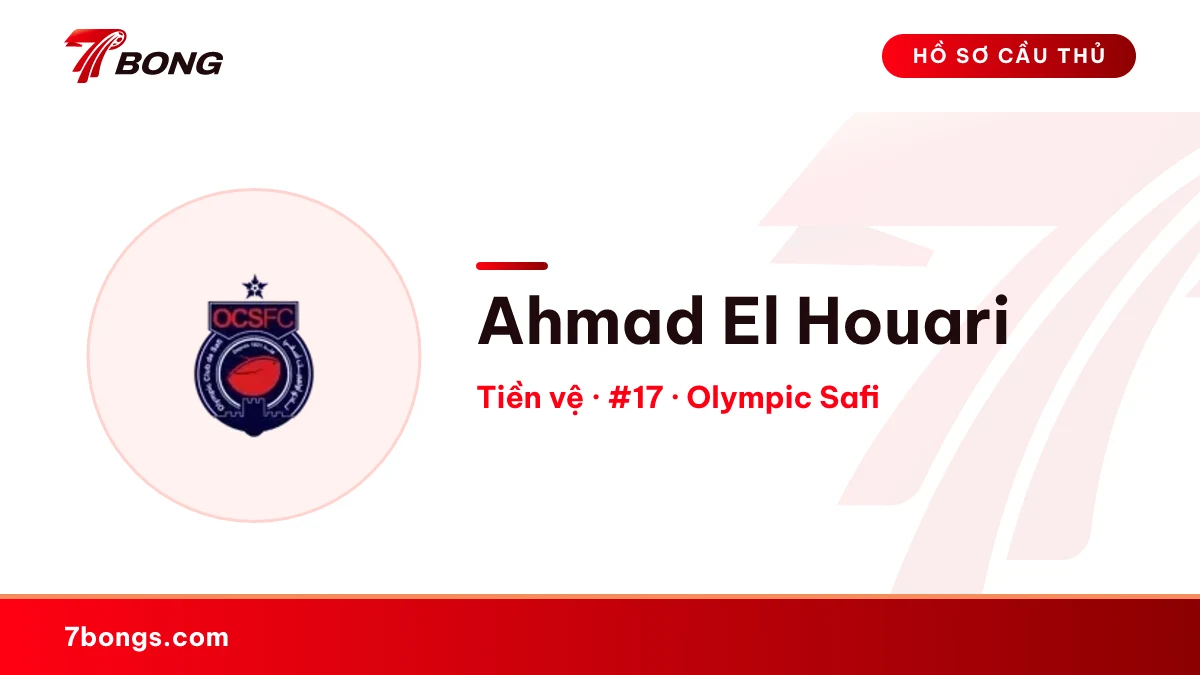 Ahmad El Houari — Olympic Safi