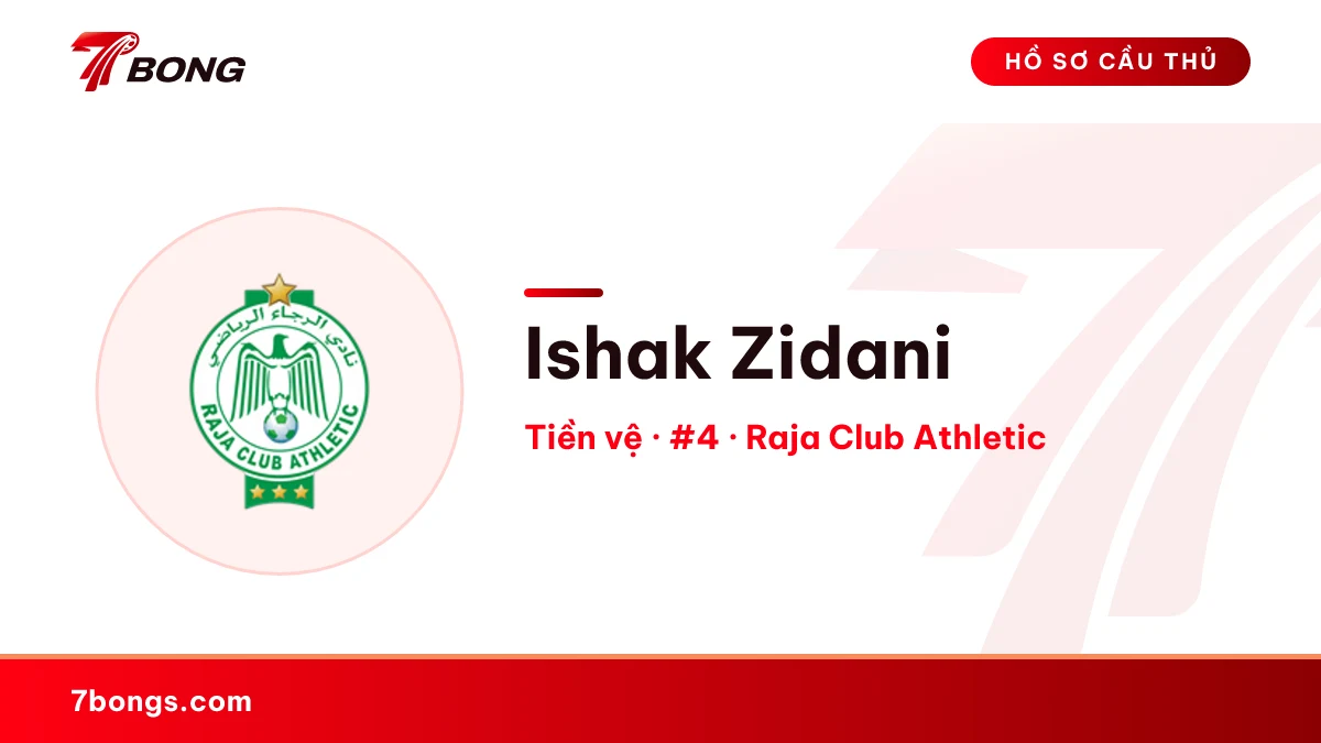 Ishak Zidani — Raja Club Athletic