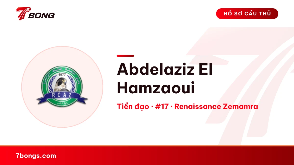 Abdelaziz El Hamzaoui — Renaissance Zemamra