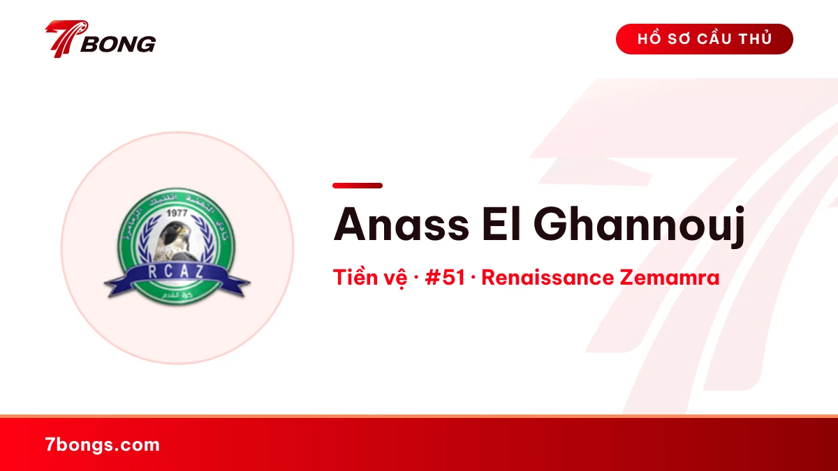 Anass El Ghannouj — Renaissance Zemamra