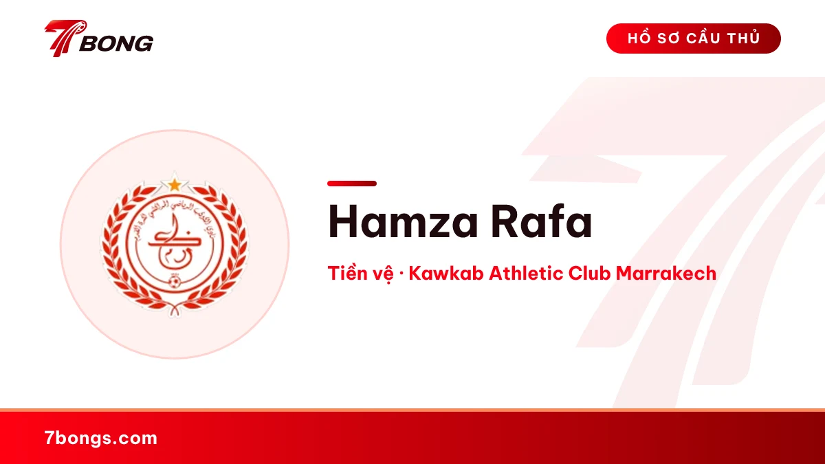 Hamza Rafa — Kawkab Athletic Club Marrakech