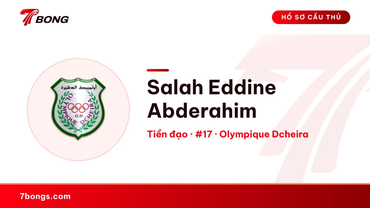 Salah Eddine Abderahim — Olympique Dcheira