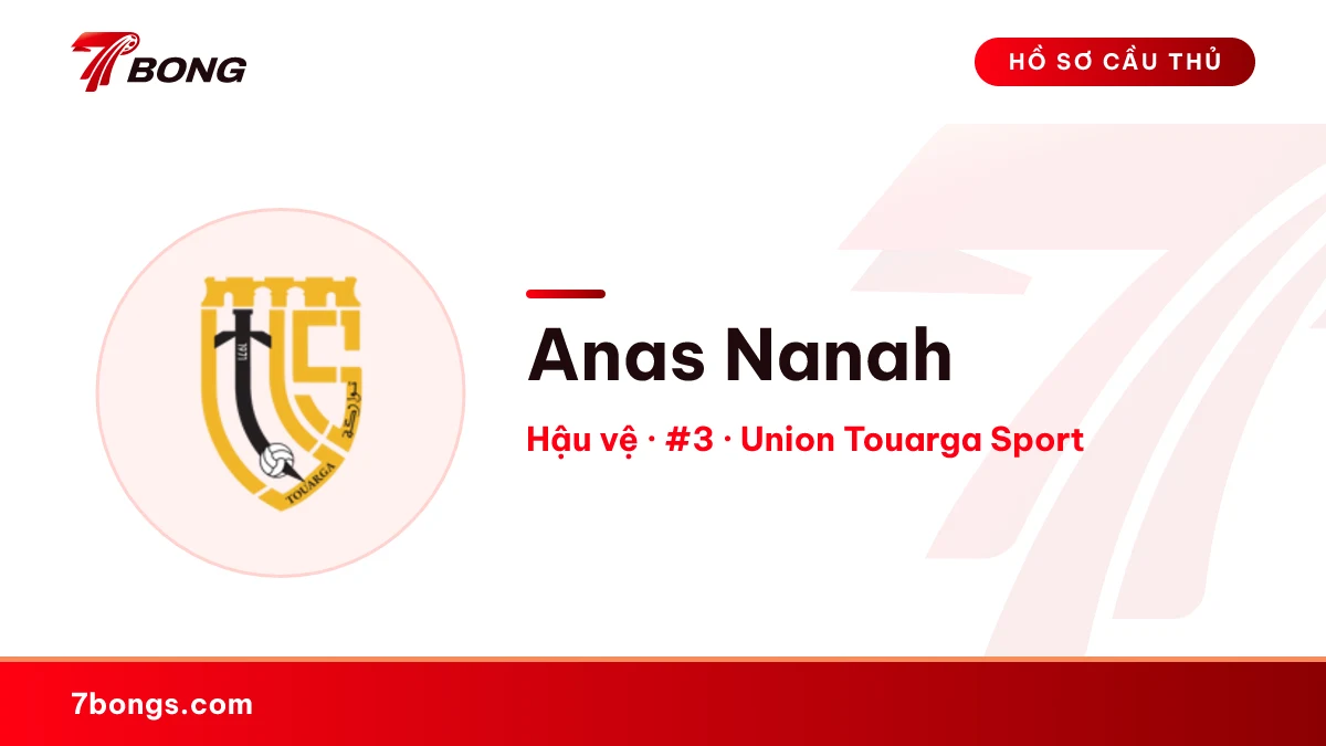 Anas Nanah — Union Touarga Sport