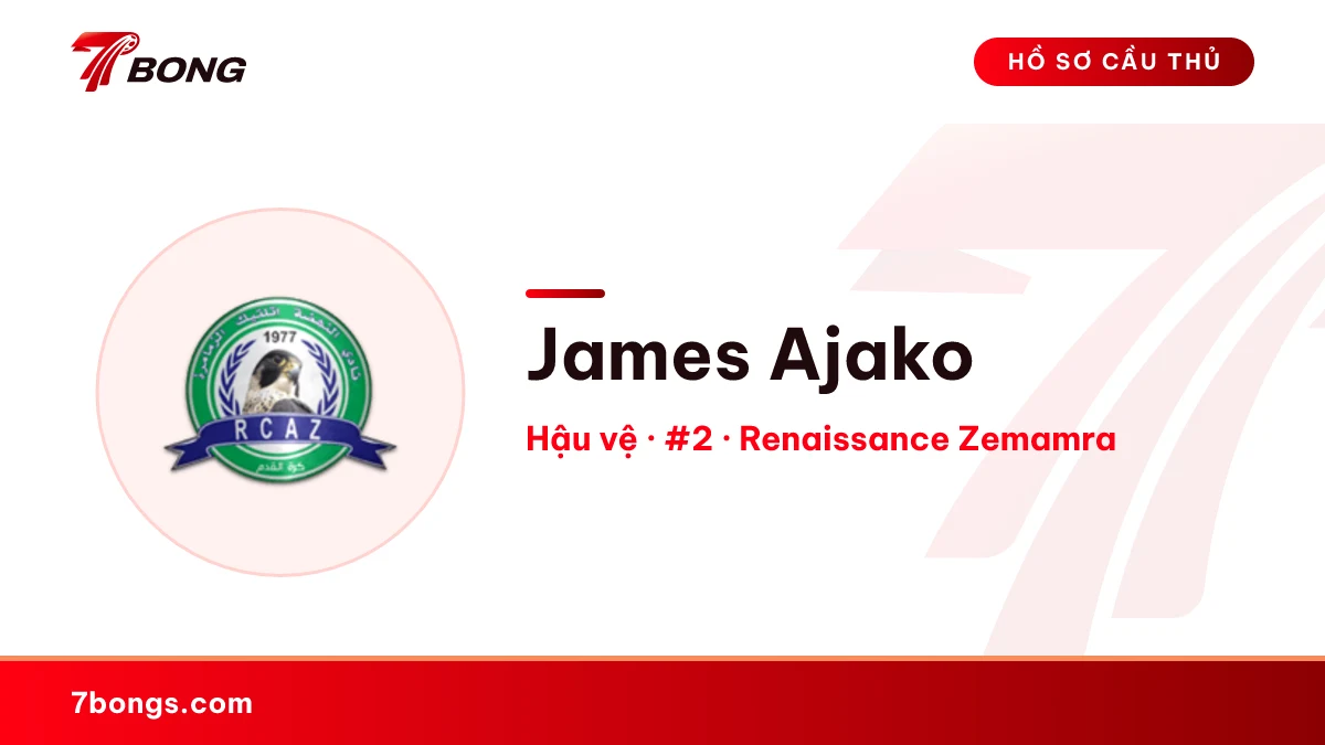 James Ajako — Renaissance Zemamra