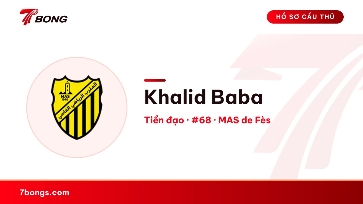 Khalid Baba — MAS de Fès