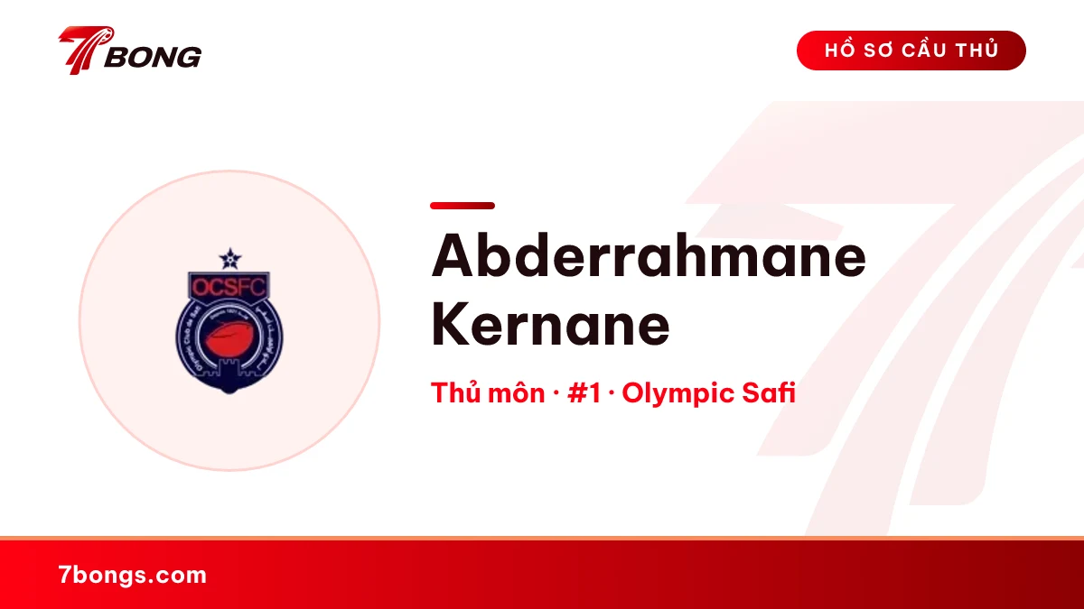 Abderrahmane Kernane — Olympic Safi