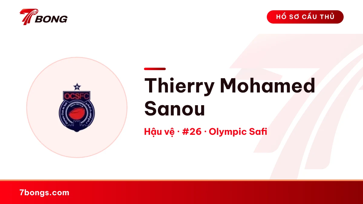 Thierry Mohamed Sanou — Olympic Safi