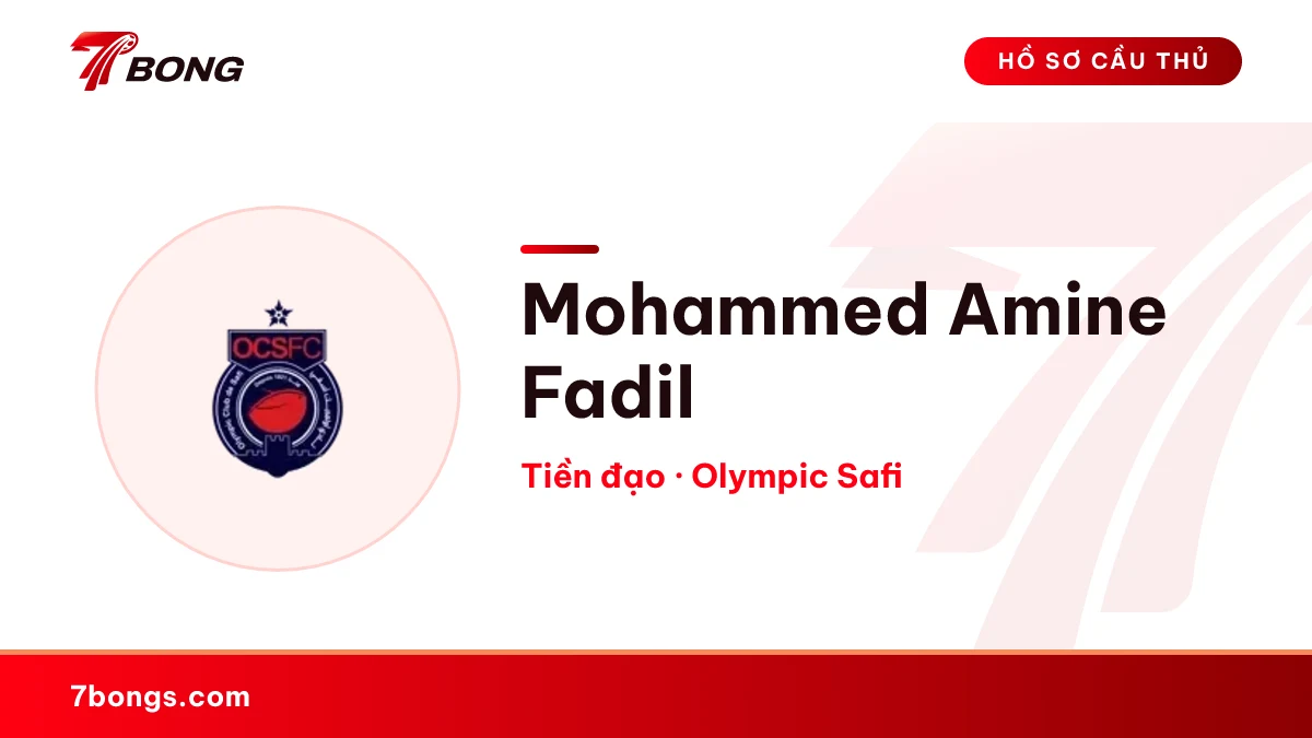 Mohammed Amine Fadil — Olympic Safi