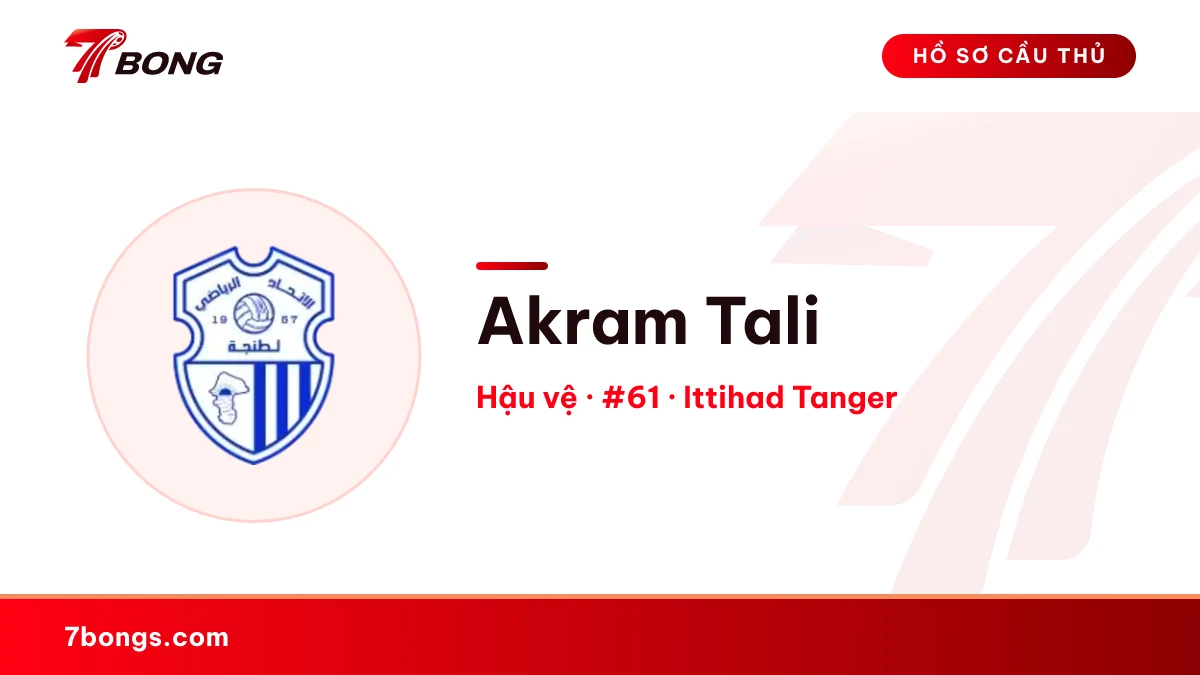 Akram Tali — Ittihad Tanger
