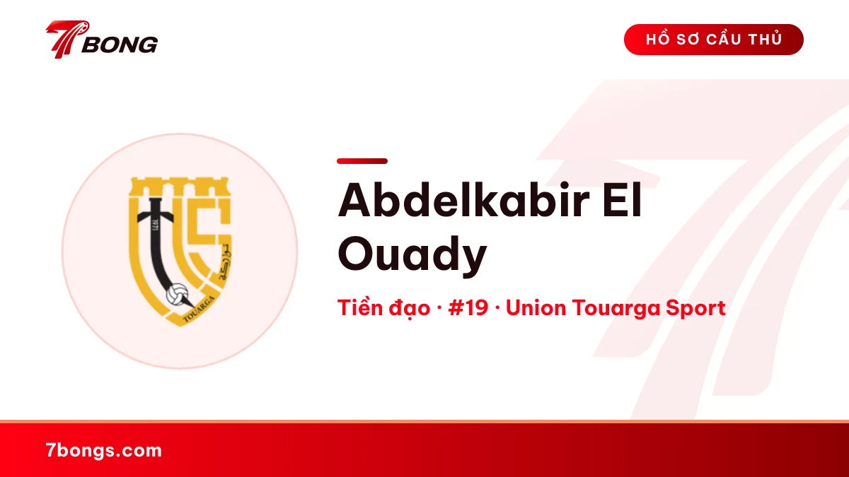 Abdelkabir El Ouady — Union Touarga Sport