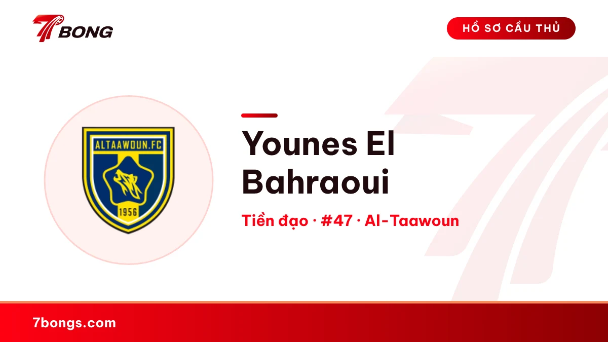 Younes El Bahraoui — Al-Taawoun