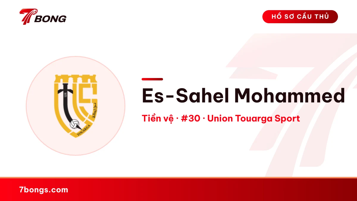 Es-Sahel Mohammed — Union Touarga Sport