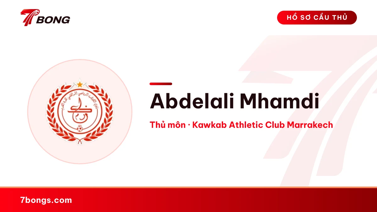 Abdelali Mhamdi — Kawkab Athletic Club Marrakech