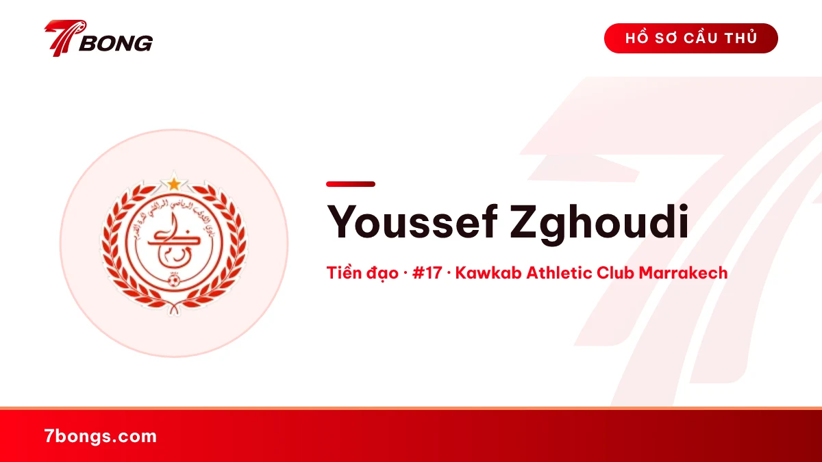 Youssef Zghoudi — Kawkab Athletic Club Marrakech