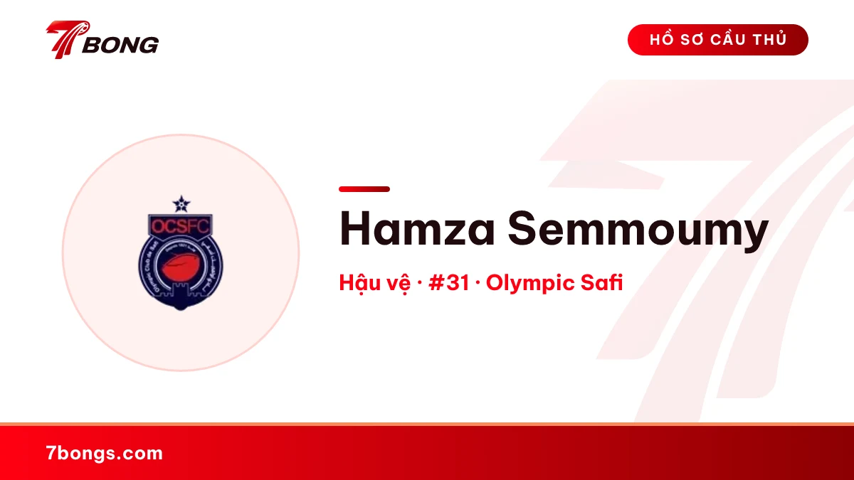 Hamza Semmoumy — Olympic Safi
