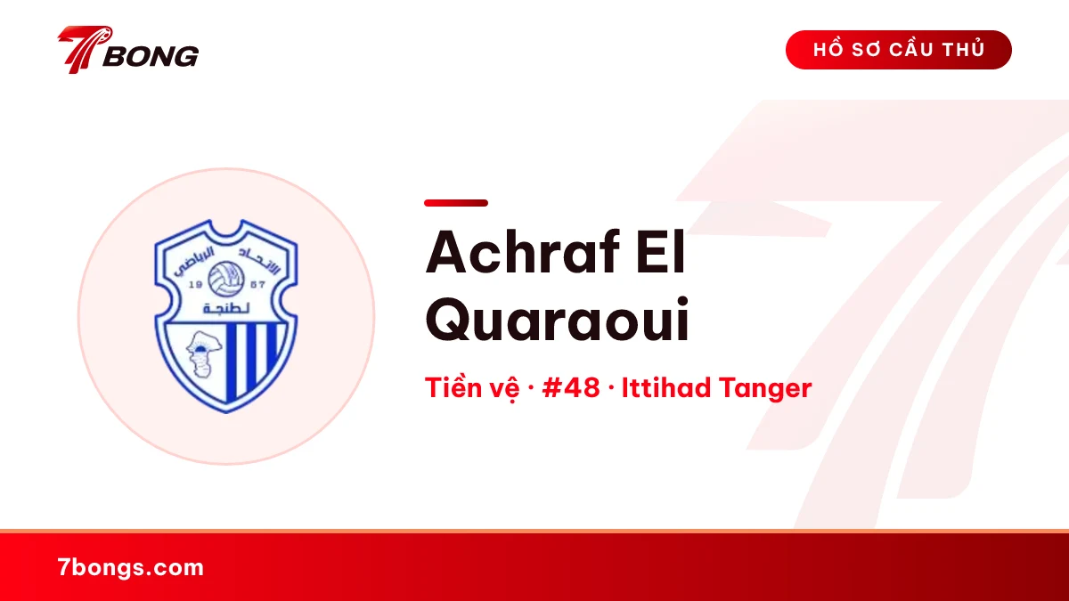 Achraf El Quaraoui — Ittihad Tanger