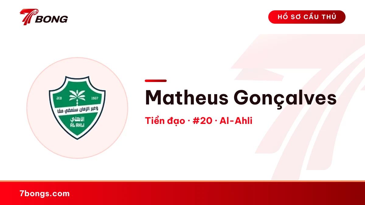 Matheus Gonçalves — Al-Ahli