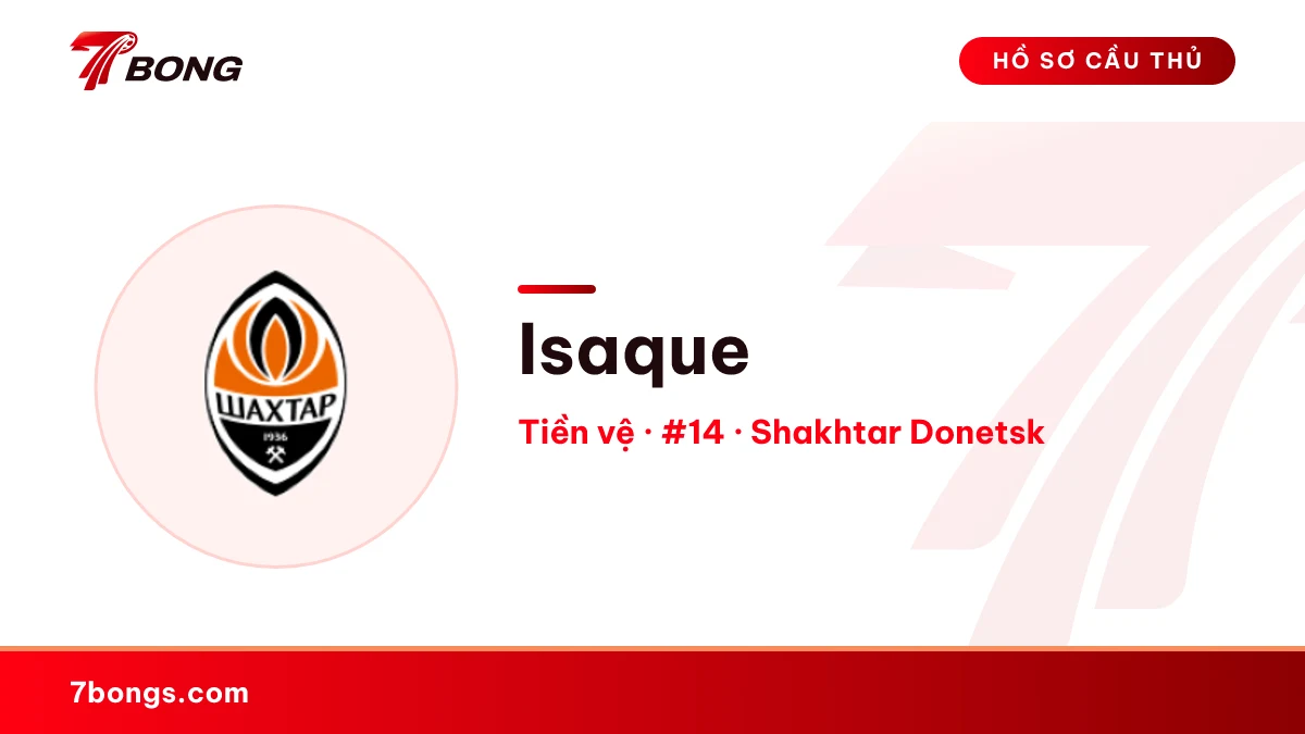 Isaque — Shakhtar Donetsk