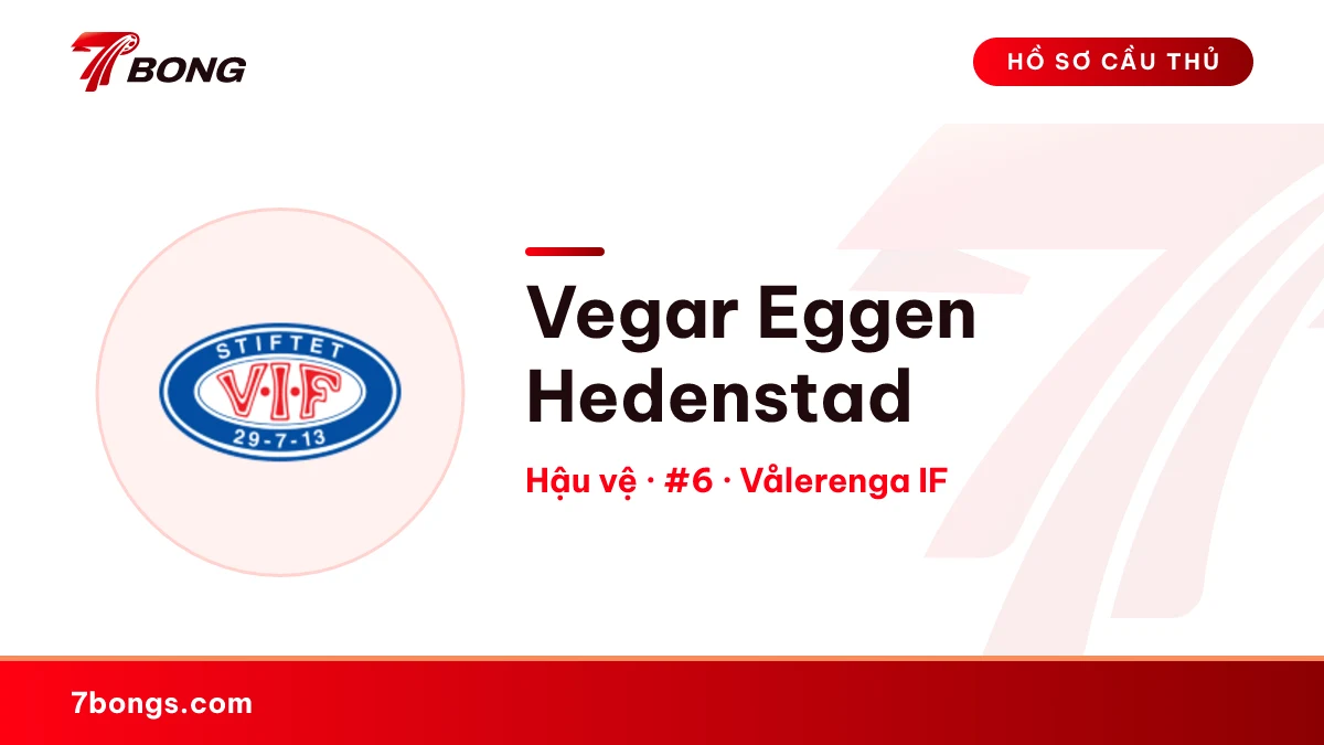 Vegar Eggen Hedenstad — Vålerenga IF