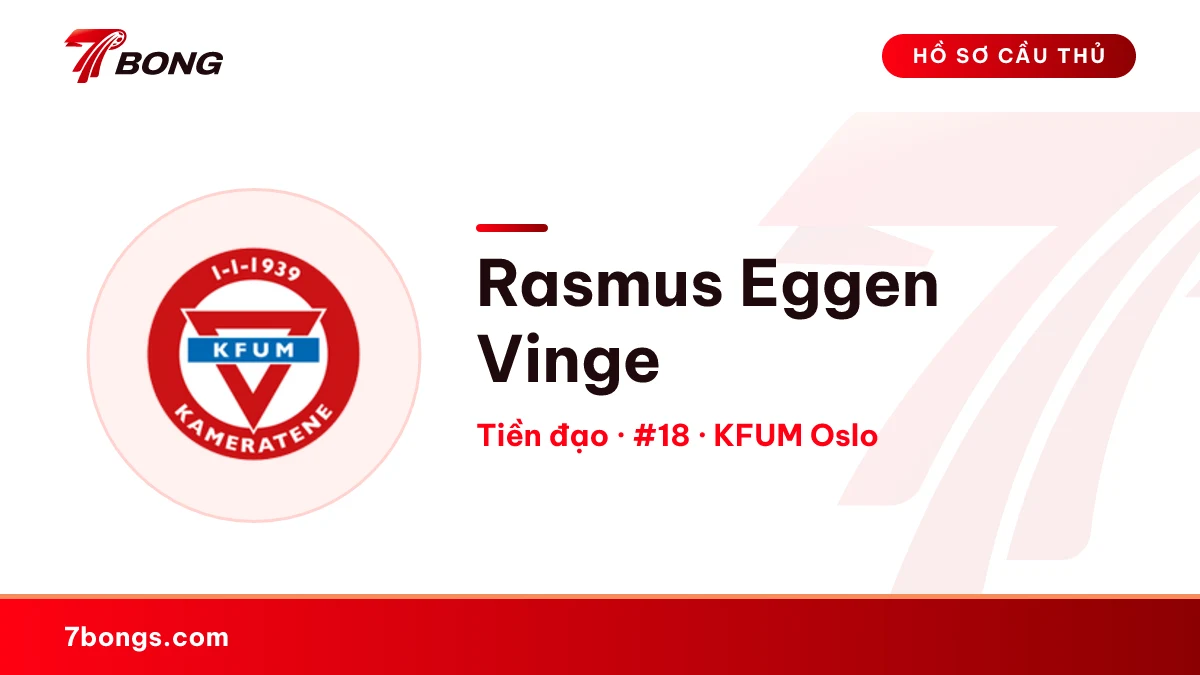 Rasmus Eggen Vinge — KFUM Oslo