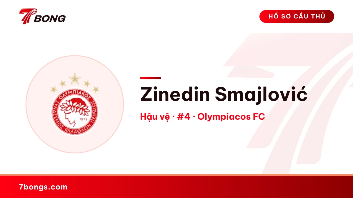 Zinedin Smajlović — Olympiacos FC
