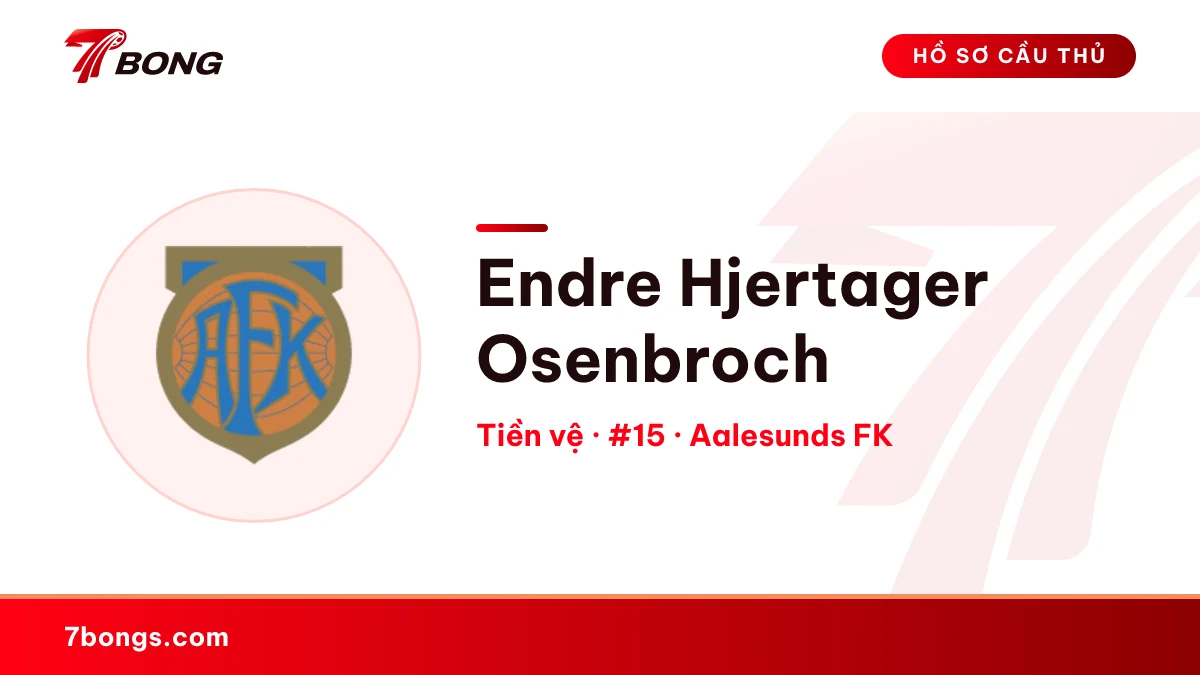 Endre Hjertager Osenbroch — Aalesunds FK