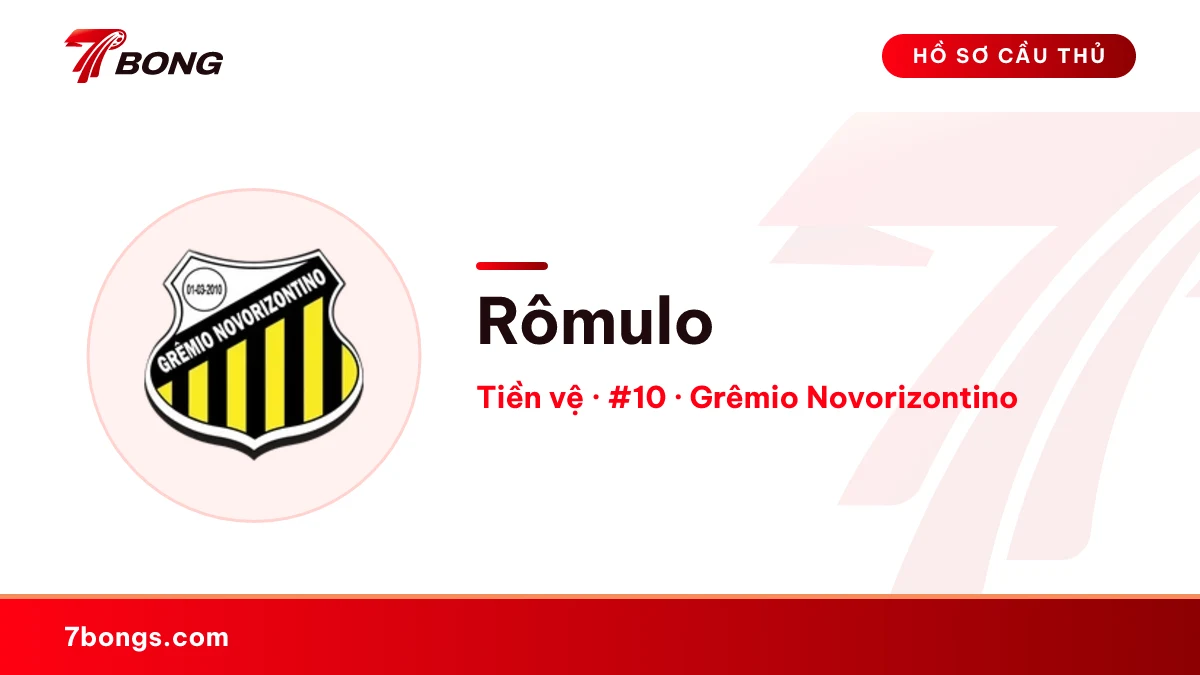 Rômulo — Grêmio Novorizontino