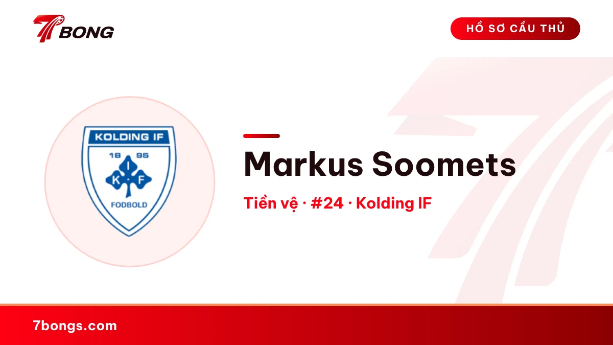 Markus Soomets — Kolding IF
