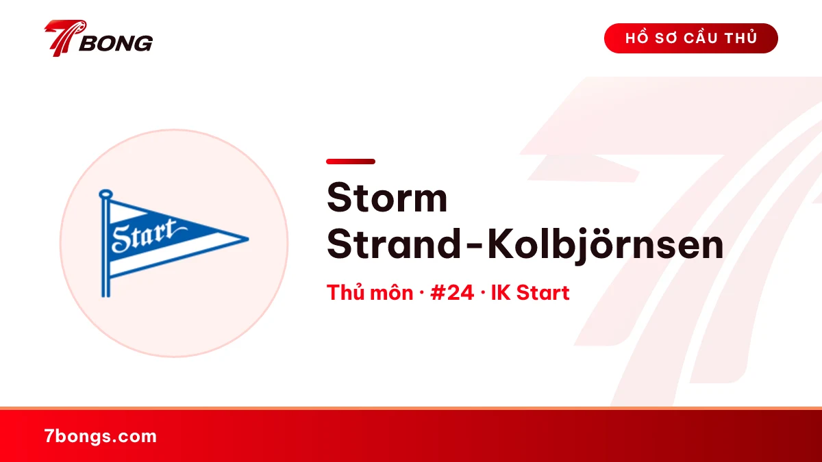 Storm Strand-Kolbjörnsen — IK Start