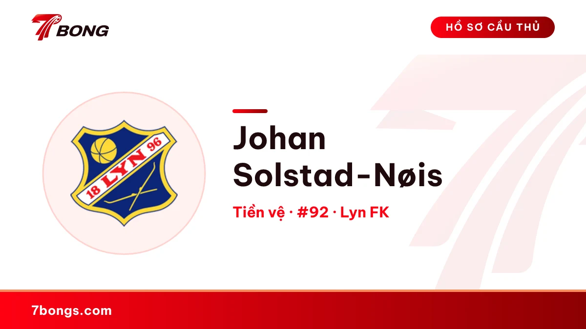 Johan Solstad-Nøis — Lyn FK