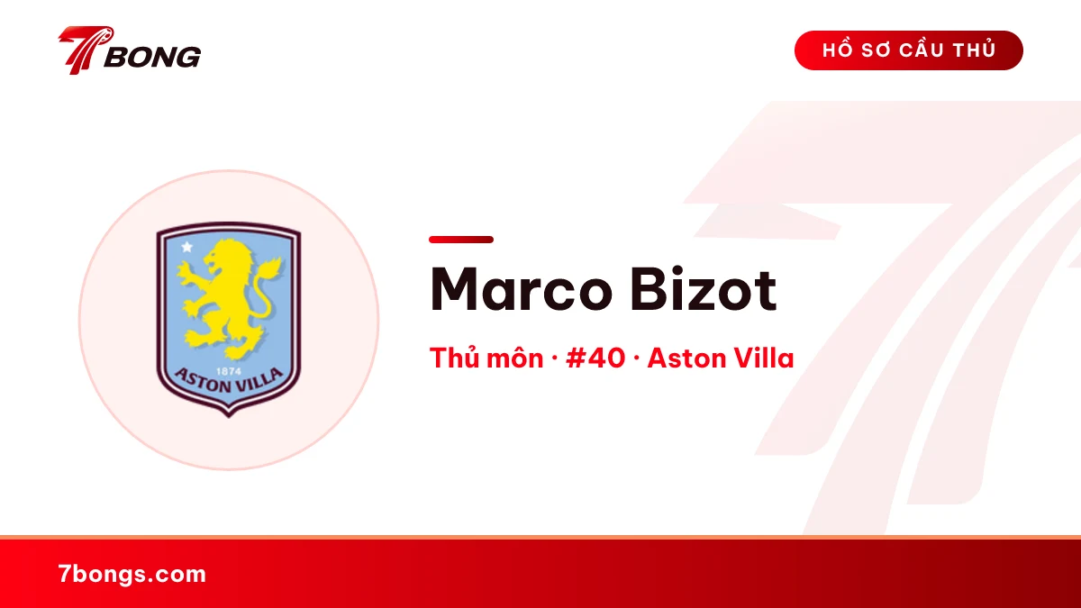 Marco Bizot — Aston Villa