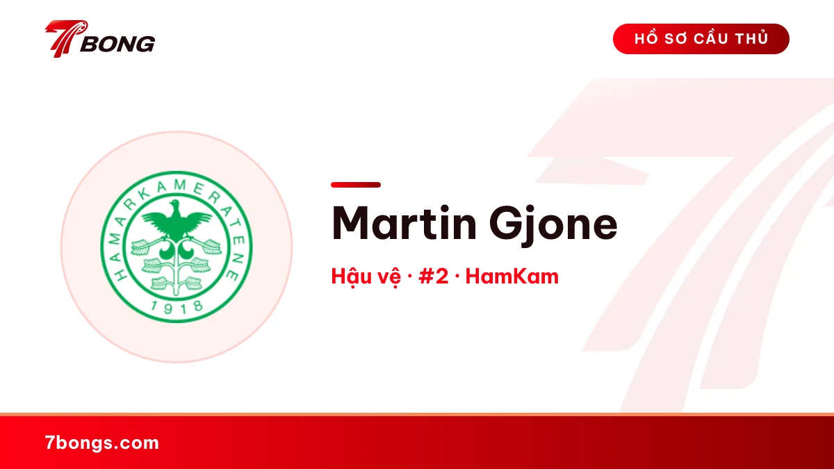 Martin Gjone — HamKam