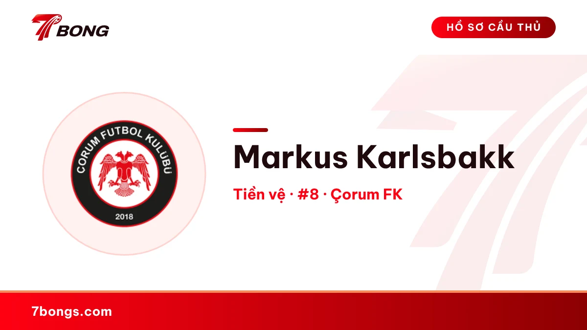 Markus Karlsbakk — Çorum FK
