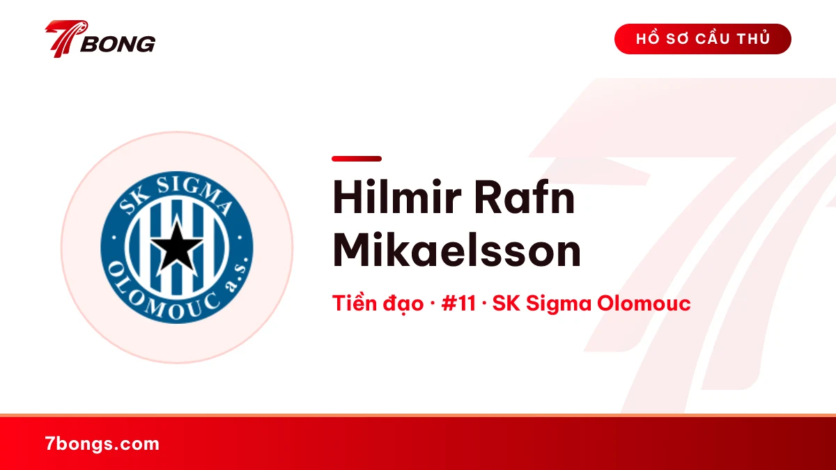 Hilmir Rafn Mikaelsson — SK Sigma Olomouc
