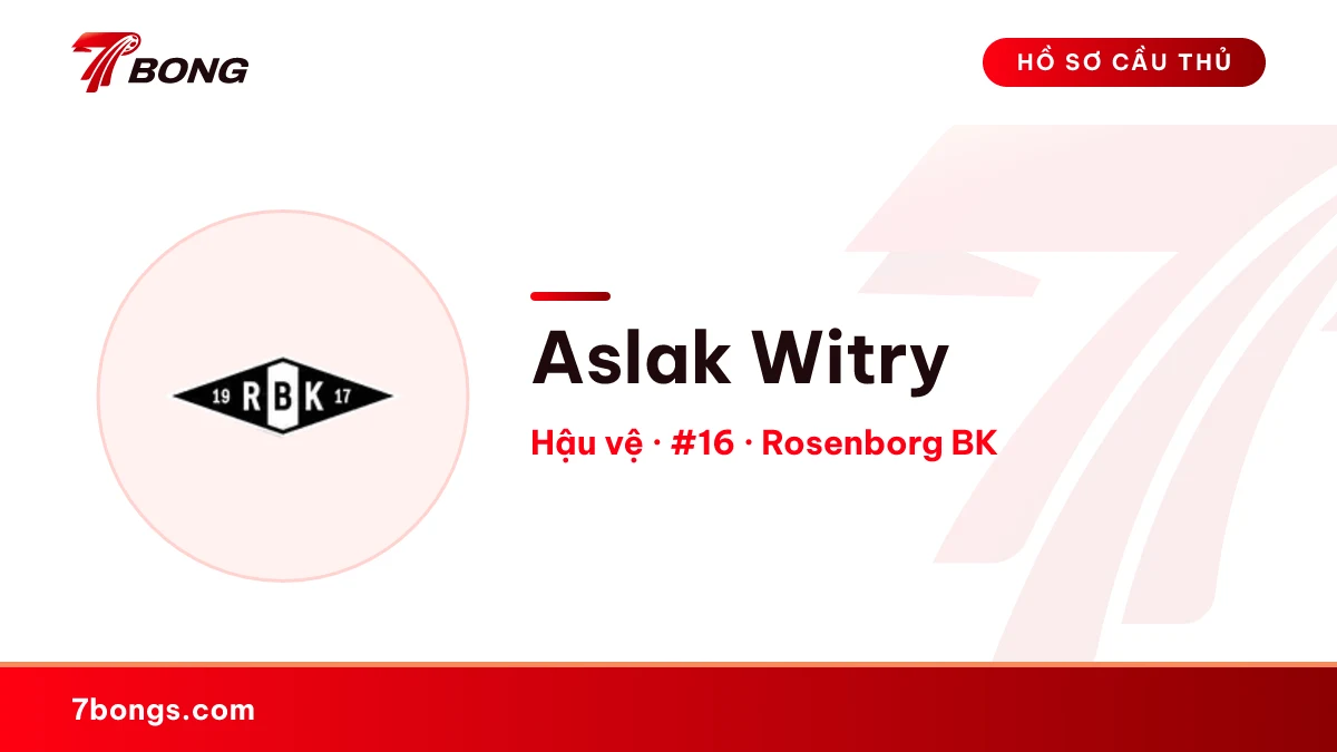 Aslak Witry — Rosenborg BK