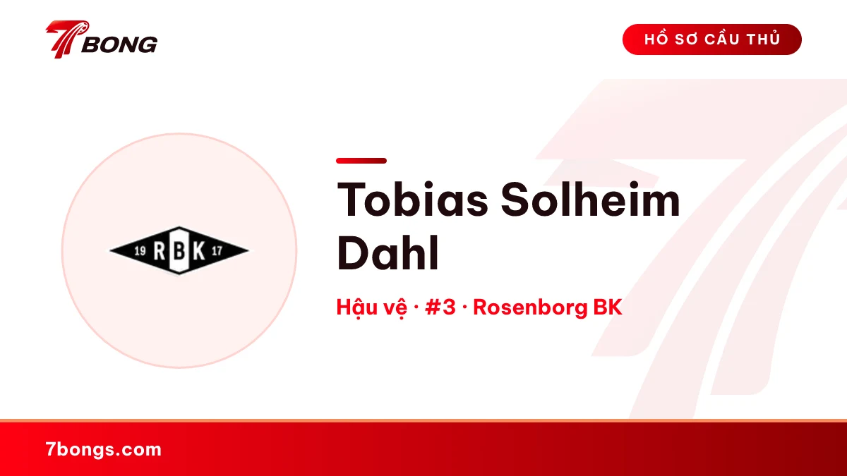 Tobias Solheim Dahl — Rosenborg BK
