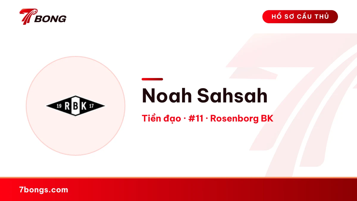 Noah Sahsah — Rosenborg BK