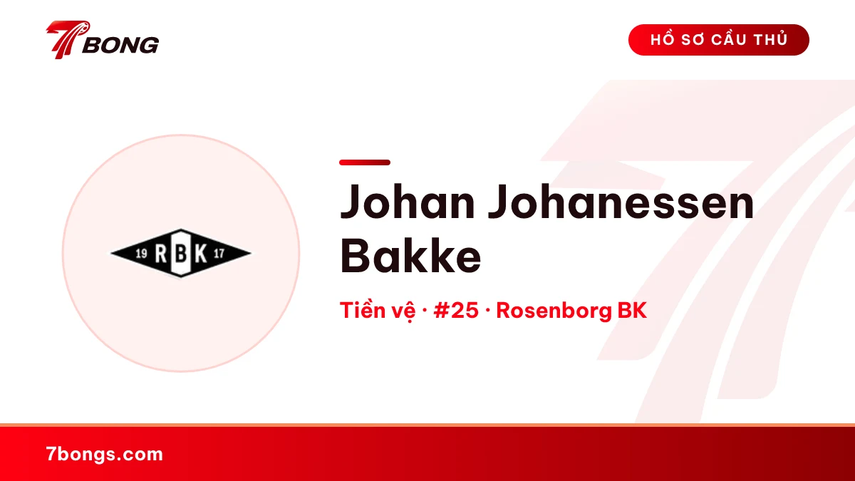 Johan Johanessen Bakke — Rosenborg BK