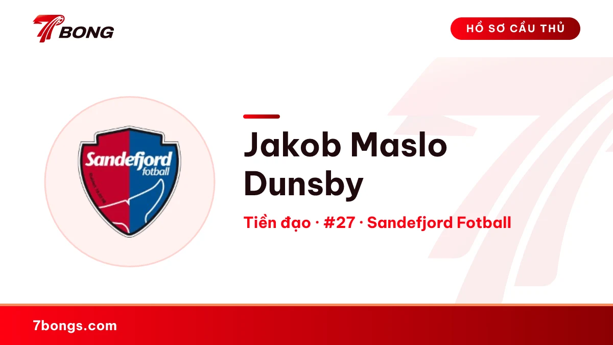 Jakob Maslo Dunsby — Sandefjord Fotball