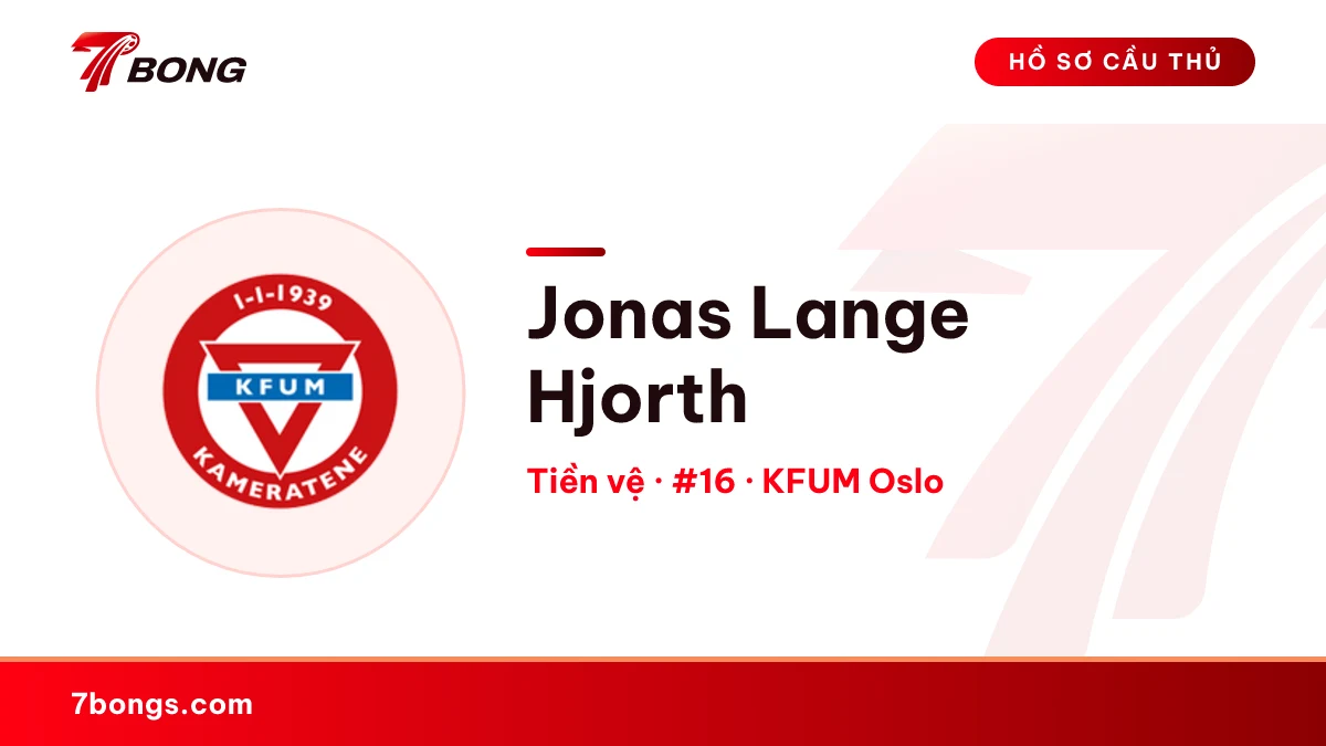 Jonas Lange Hjorth — KFUM Oslo