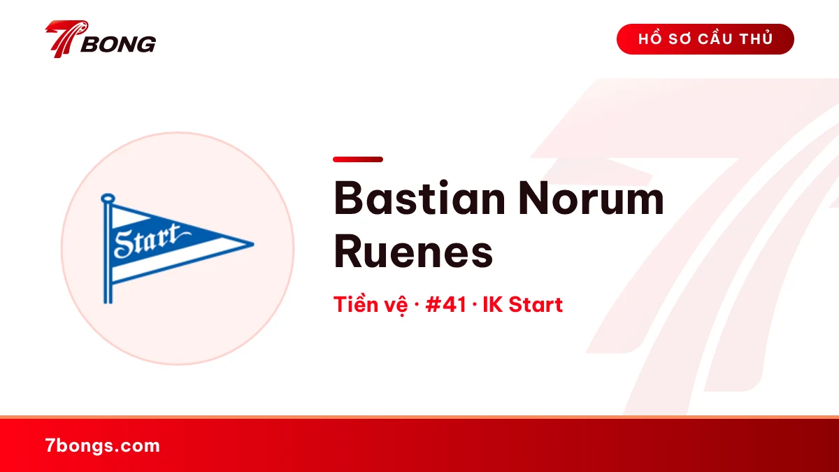Bastian Norum Ruenes — IK Start