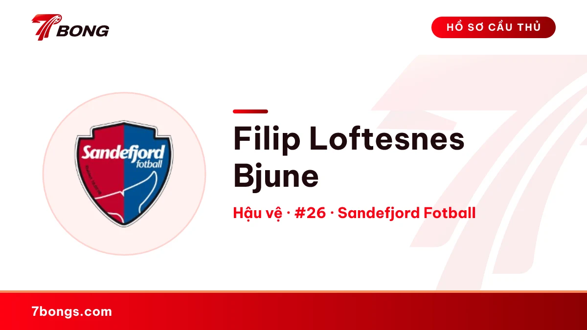 Filip Loftesnes Bjune — Sandefjord Fotball