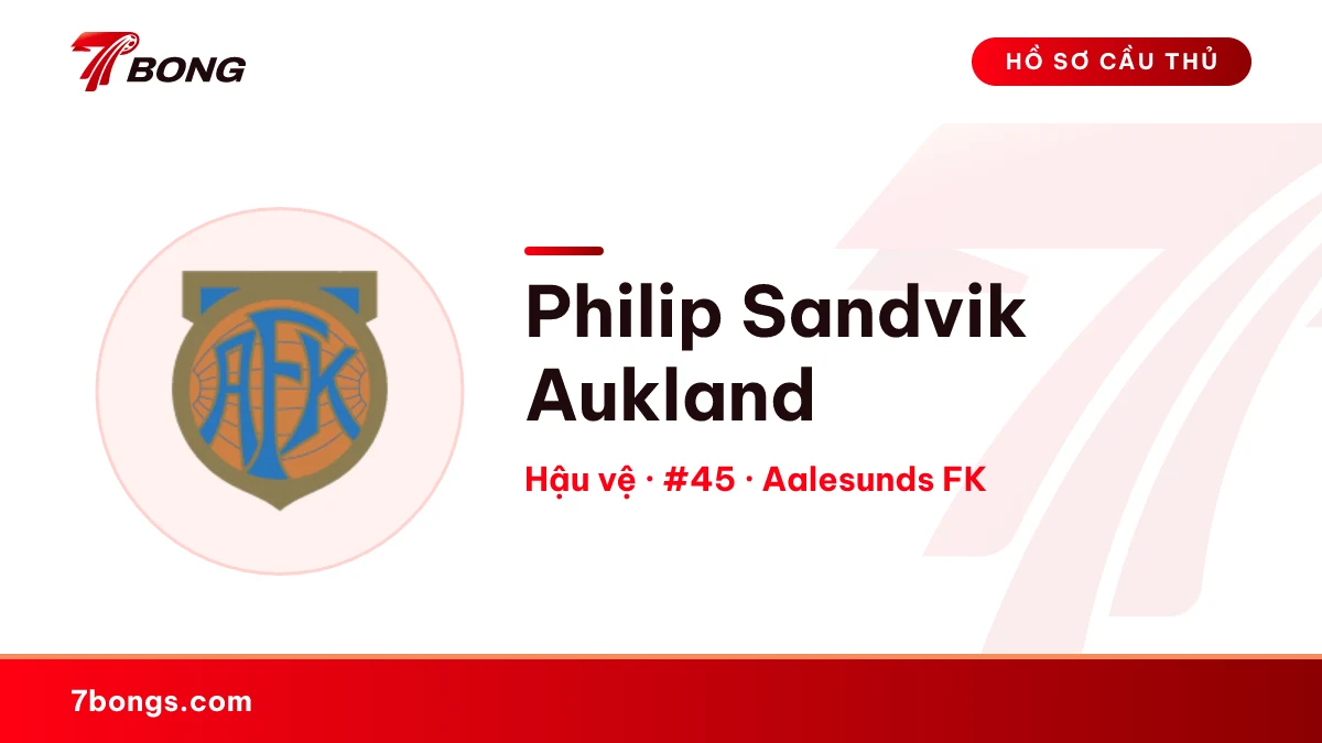 Philip Sandvik Aukland — Aalesunds FK