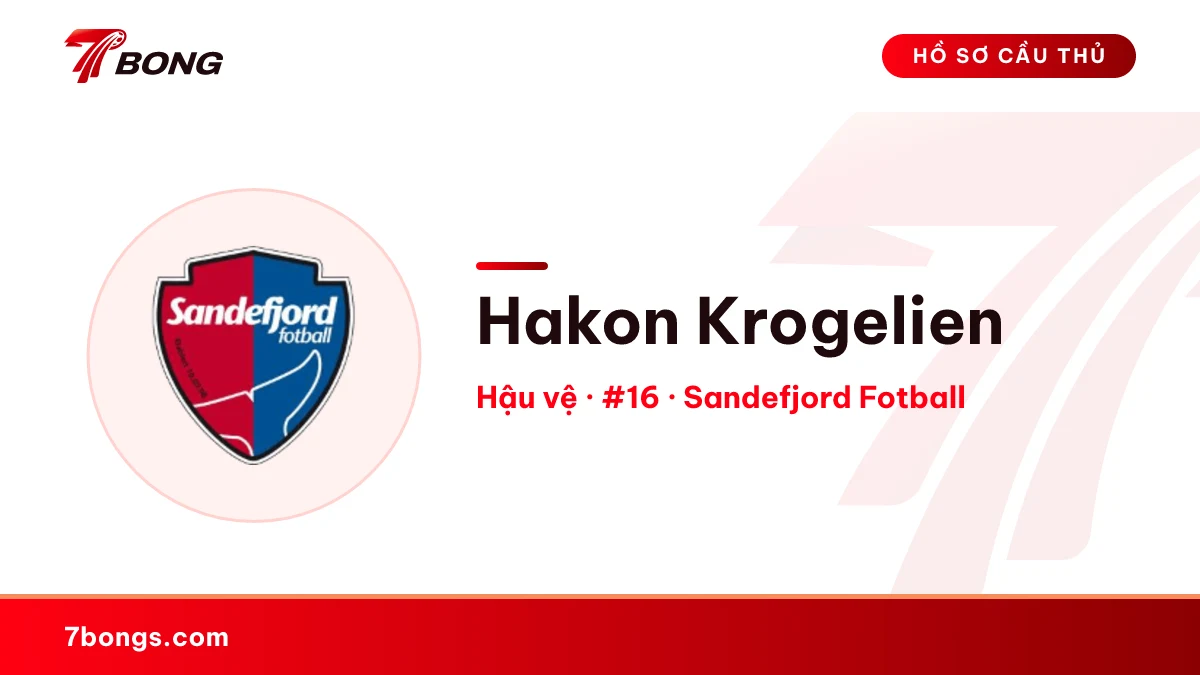 Hakon Krogelien — Sandefjord Fotball