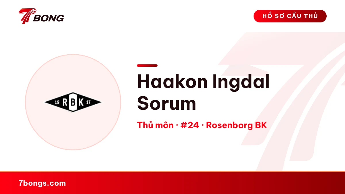 Haakon Ingdal Sorum — Rosenborg BK