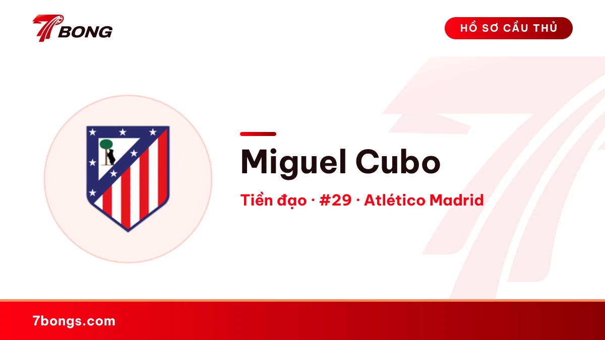 Miguel Cubo — Atlético Madrid